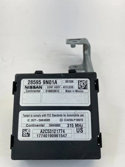 09-12 NISSAN ALTIMA INTERIOR DASH KEYLESS ENTRY CONTROL MODULE OEM 28595 9N01A