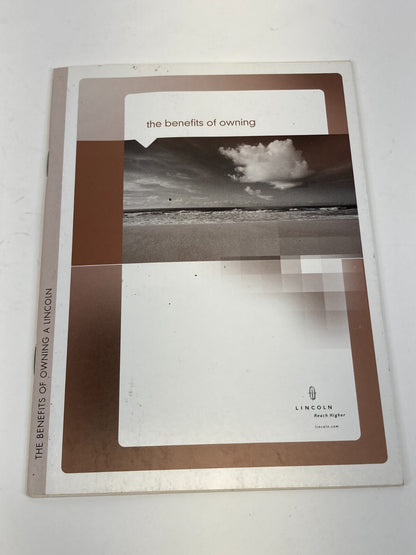 2008 Lincoln MKX Owners Manual Reference Guide Warranty Information w/ Case Set