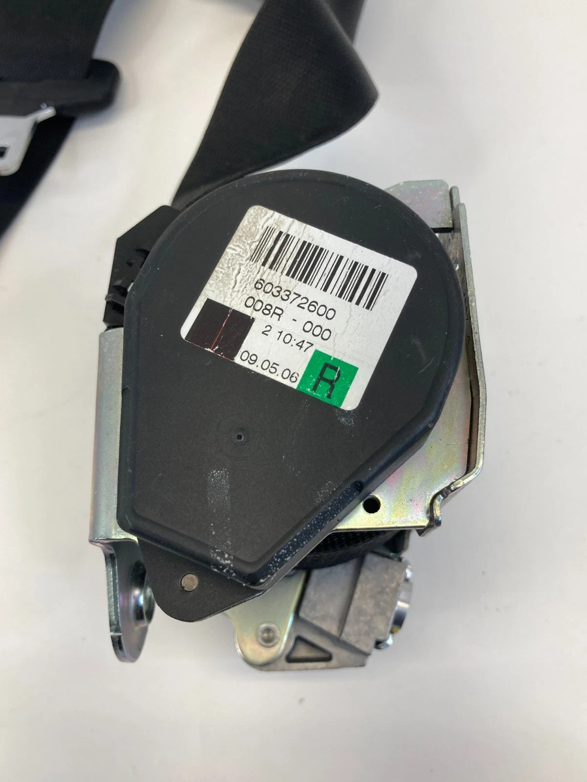 07-12 MERCEDES-BENZ GL450 FRONT RIGHT PASSENGER SEAT BELT RETRACTOR 603372600