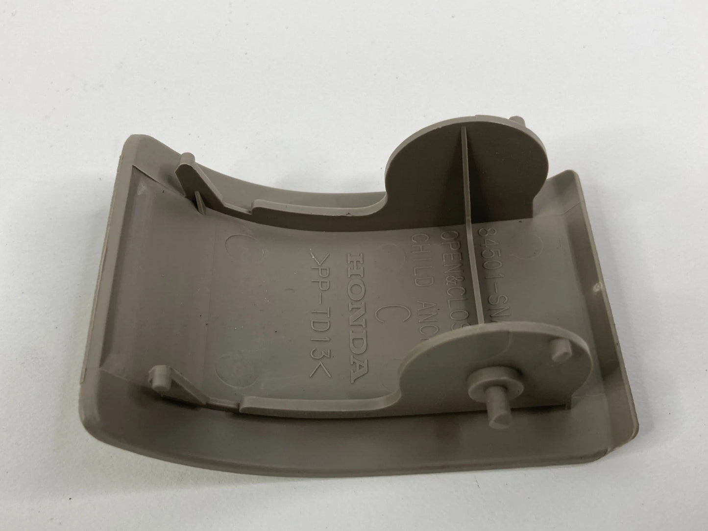 06-11 HONDA CIVIC REAR DECK LID CHILD SEAT ANCHOR PLATE COVER 84501SNAA011 OEM
