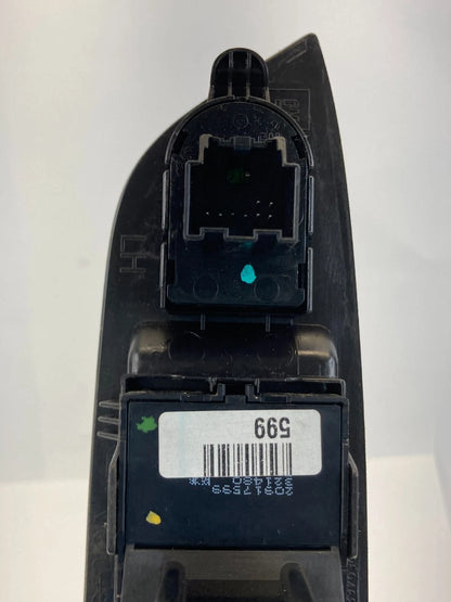 10-17 CHEVROLET EQUINOX FRONT LEFT MASTER POWER WINDOW & MIRROR SWITCH 20917599