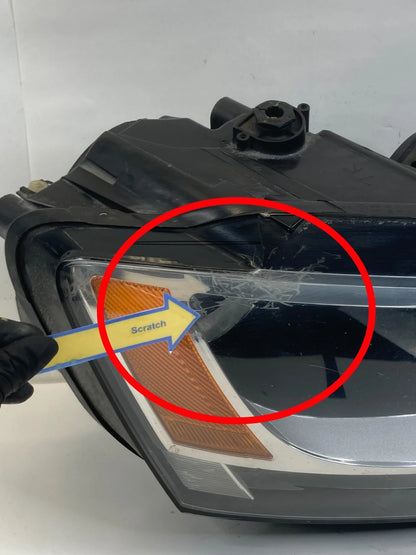 11-16 VOLKSWAGEN JETTA FRONT RIGHT SIDE HALOGEN HEADLIGHT LAMP 5C7-941-006 OEM
