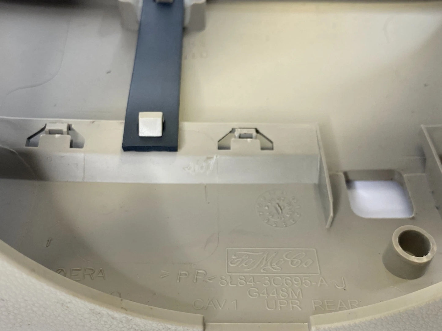 2008-2012 FORD ESCAPE UPPER & LOWER STEERING COLUMN COVER SHROUD TRIM OEM