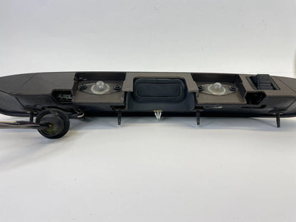 08-17 BUICK ENCLAVE LIFTGATE TRUNK LICENSE FINISH PANEL MOLDING W/ CAMERA OEM
