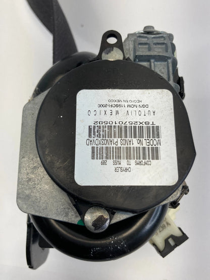 2009 2010 DODGE JOURNEY FRONT LEFT DRIVER SIDE SEAT BELT SAFETY RETRACTOR ASSY