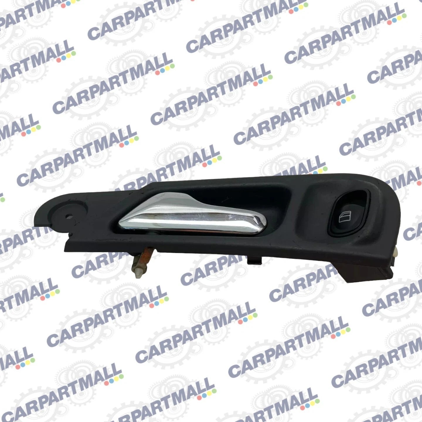 01-05 MERCEDES-BENZ C320 REAR LEFT SIDE INTERIOR DOOR HANDLE W/ WINDOW SWITCH