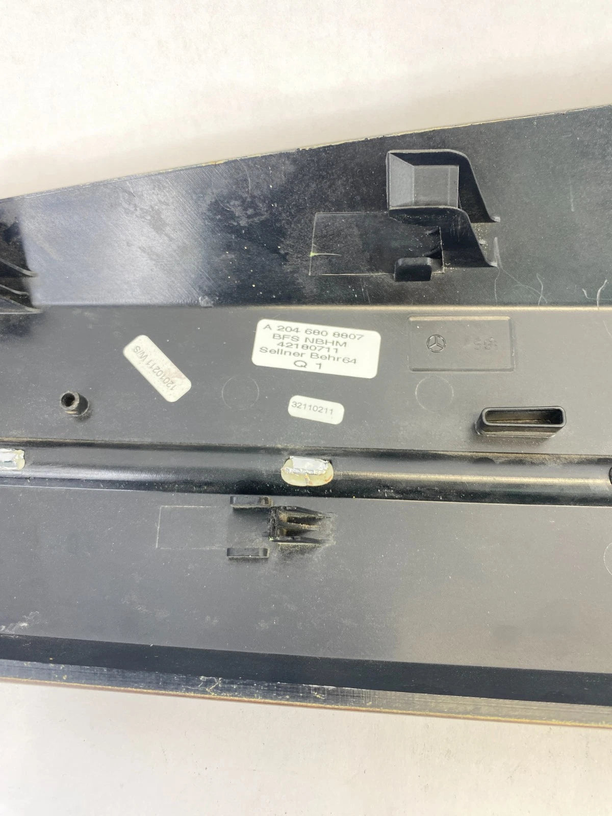 2010 2011 2012 MERCEDES-BENZ GLK350 GLK 350 DASH BEZEL COVER TRIM MOLDING OEM