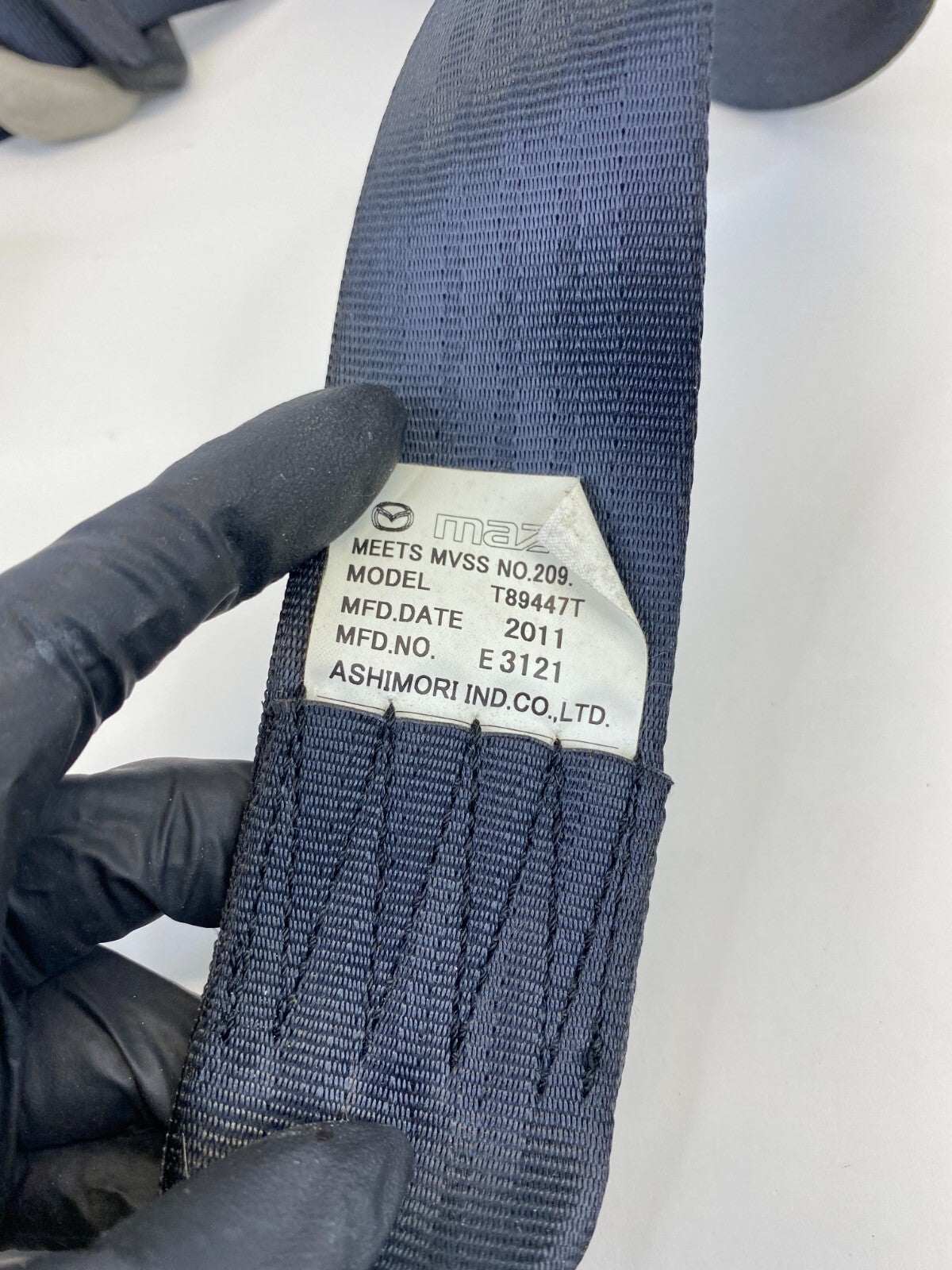 2011 2012 2013 Mazda3 Mazda 3 Front Right Passenger Seat Belt Retractor OEM