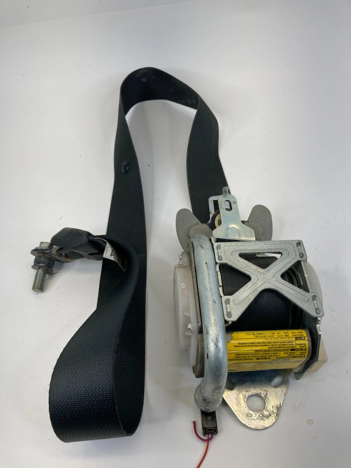 07-12 MITSUBISHI GALANT FRONT LEFT DRIVER SIDE SEAT BELT RETRACTOR 2020616 OEM