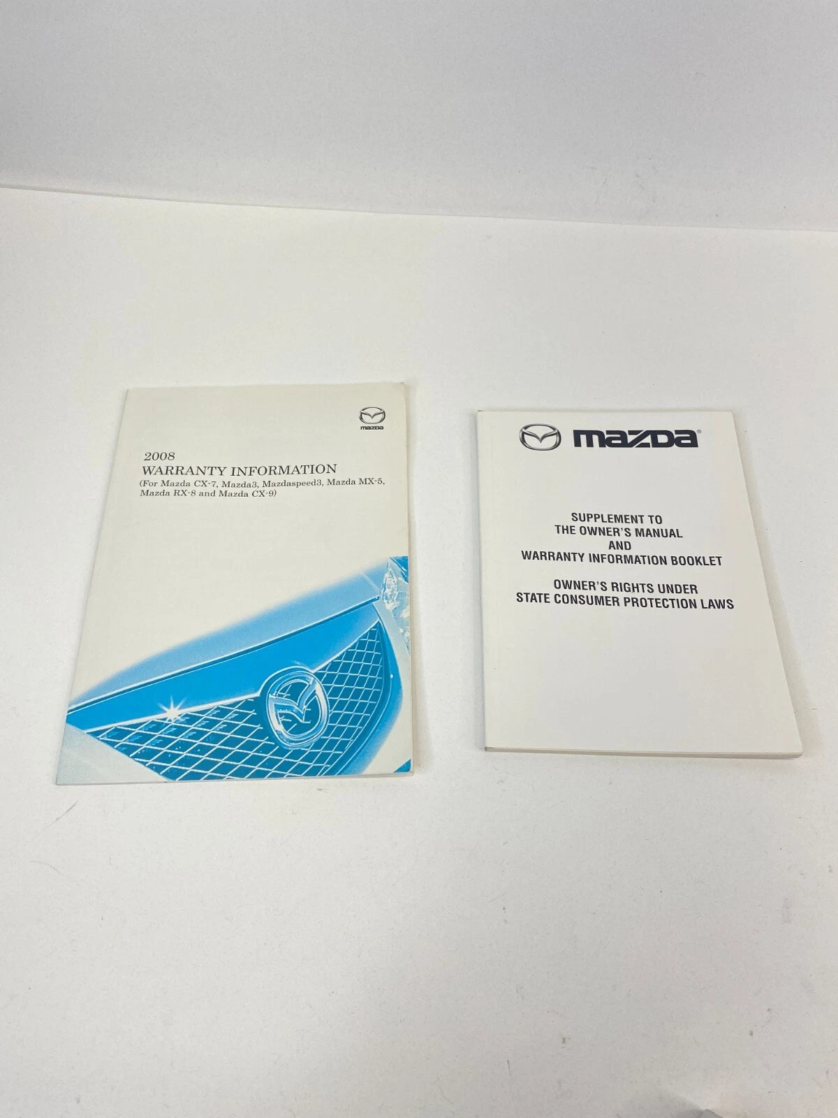 2008 Mazda CX-7 Owner's Manual Maintenace Warranty Guide Book w /Case