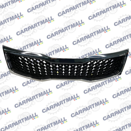 2011 2012 2013 KIA OPTIMA FRONT BUMPER UPPER GRILL GRILLE CHROME BLACK OEM