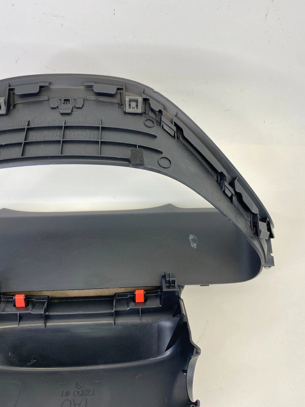 08-12 HONDA ACCORD STEERING COLUMN UPPER COVER TRIM SHROUD CLUSTER TRIM BEZEL