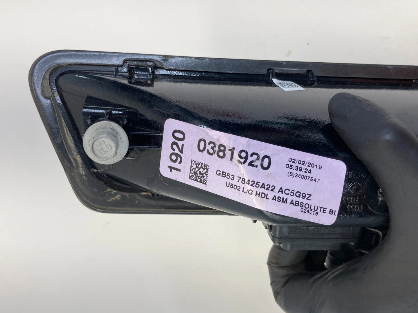 16-19 FORD INTERCEPTOR TAILGATE LIFTGATE BACK DOOR RELEASE HANDLE GB5378425A22AC