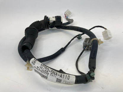 06-11 Honda Civic Rear Right Back Side Door Harness Wire Wiring 32753-SNA-A110