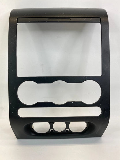 2004-2008 FORD F-150 CENTER DASH RADIO CLIMATE CONTROL BEZEL TRIM 6L302TA3JA6