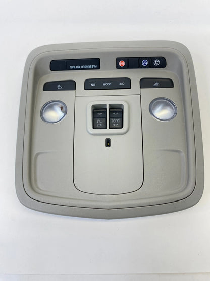 2013-2018 CADILLAC ATS OVERHEAD CONSOLE DOME MAP LIGHT SUNROOF SWITCH 22972741