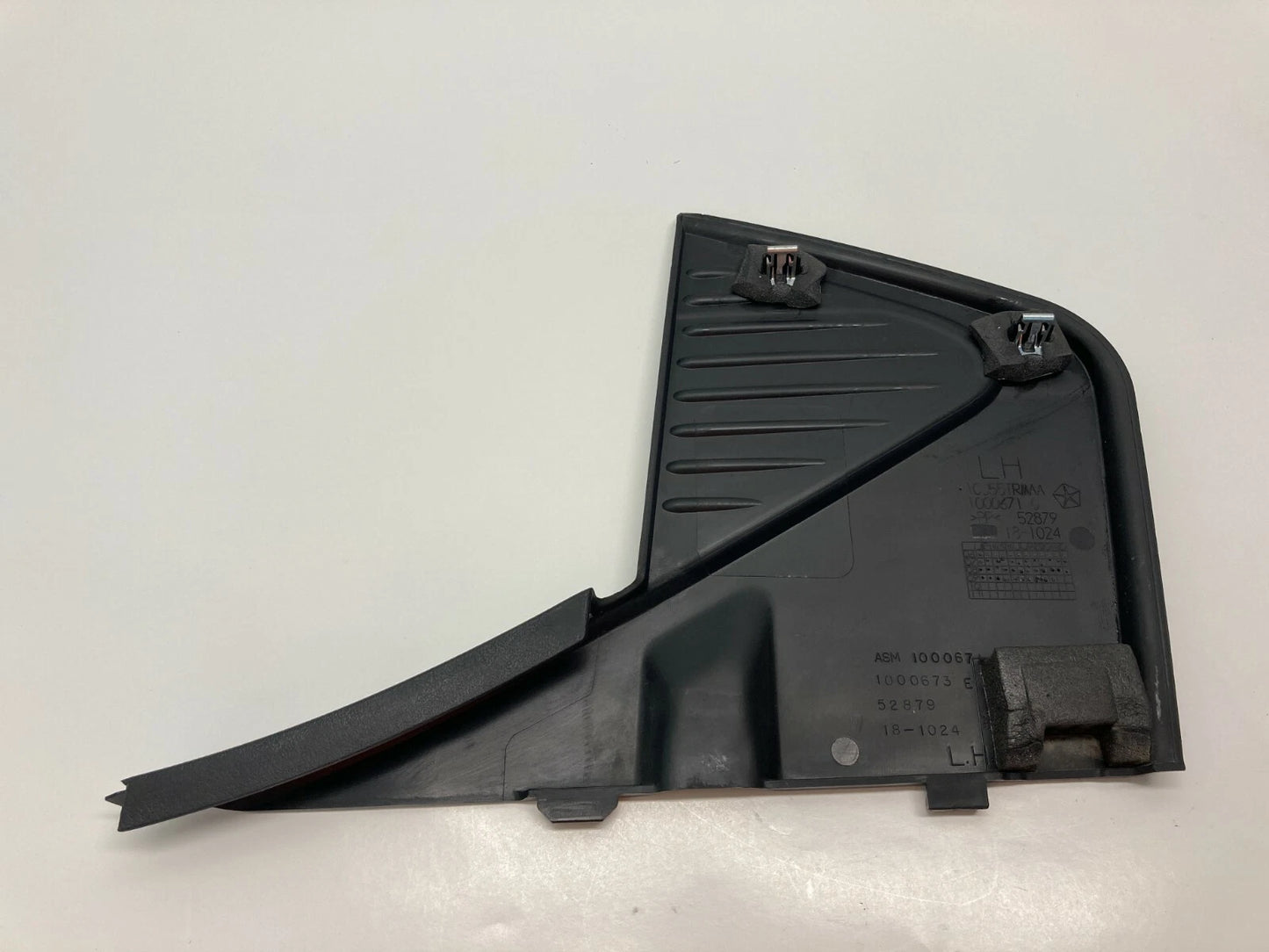 2008-2010 DODGE AVENGER REAR LEFT UPPER DOOR TRIM PANEL GARNISH 1CJ55TRMAA OEM