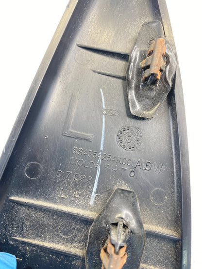 08-11 FORD FOCUS REAR LEFT SIDE INNER CORNER COVER TRIM MOLDING 8S4354254K06