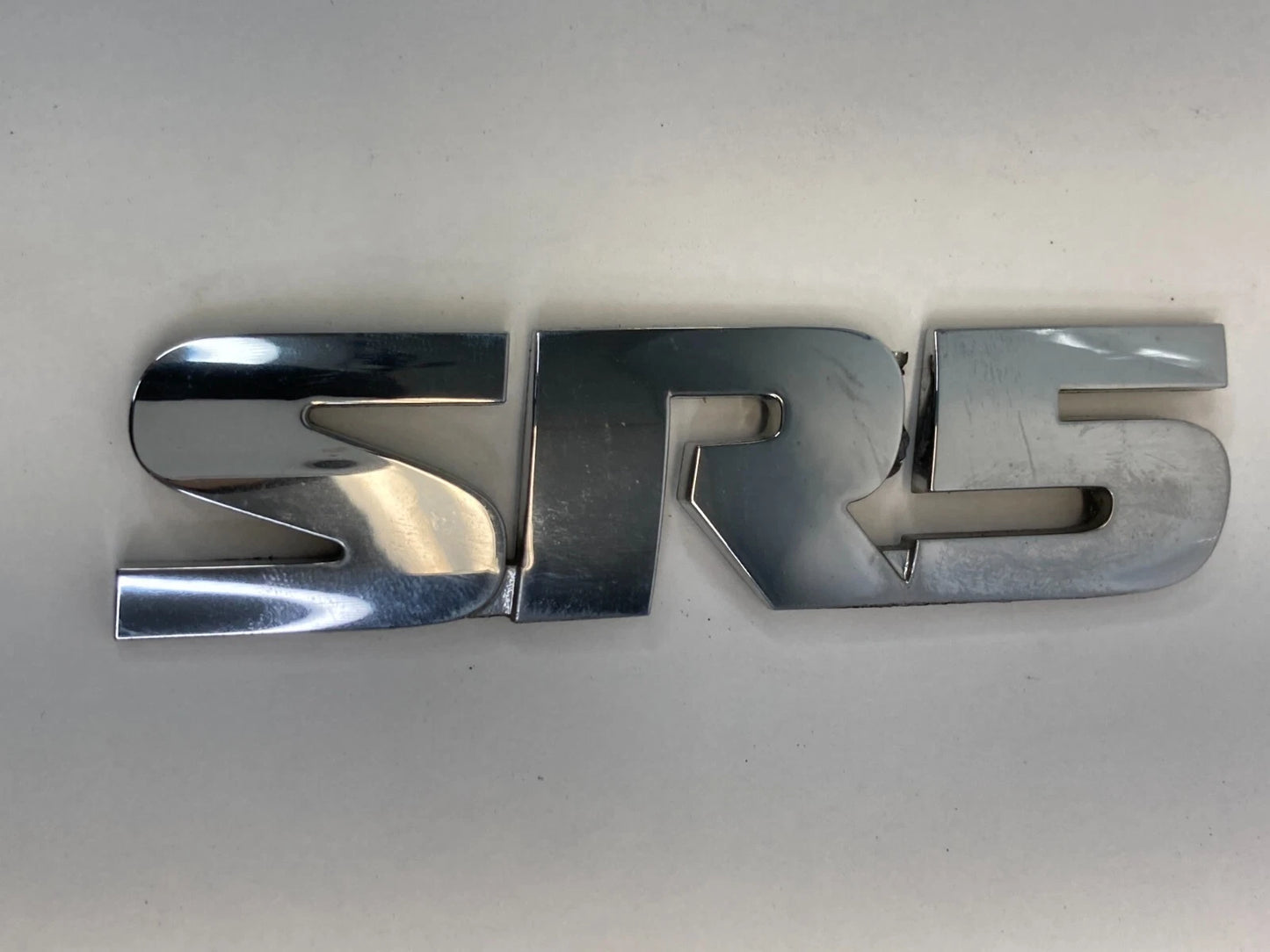 07-21 TOYOTA TUNDRA SR5 REAR SIDE DOOR BADGE LOGO NAMEPLATE SIGN EMBLEM CHROME