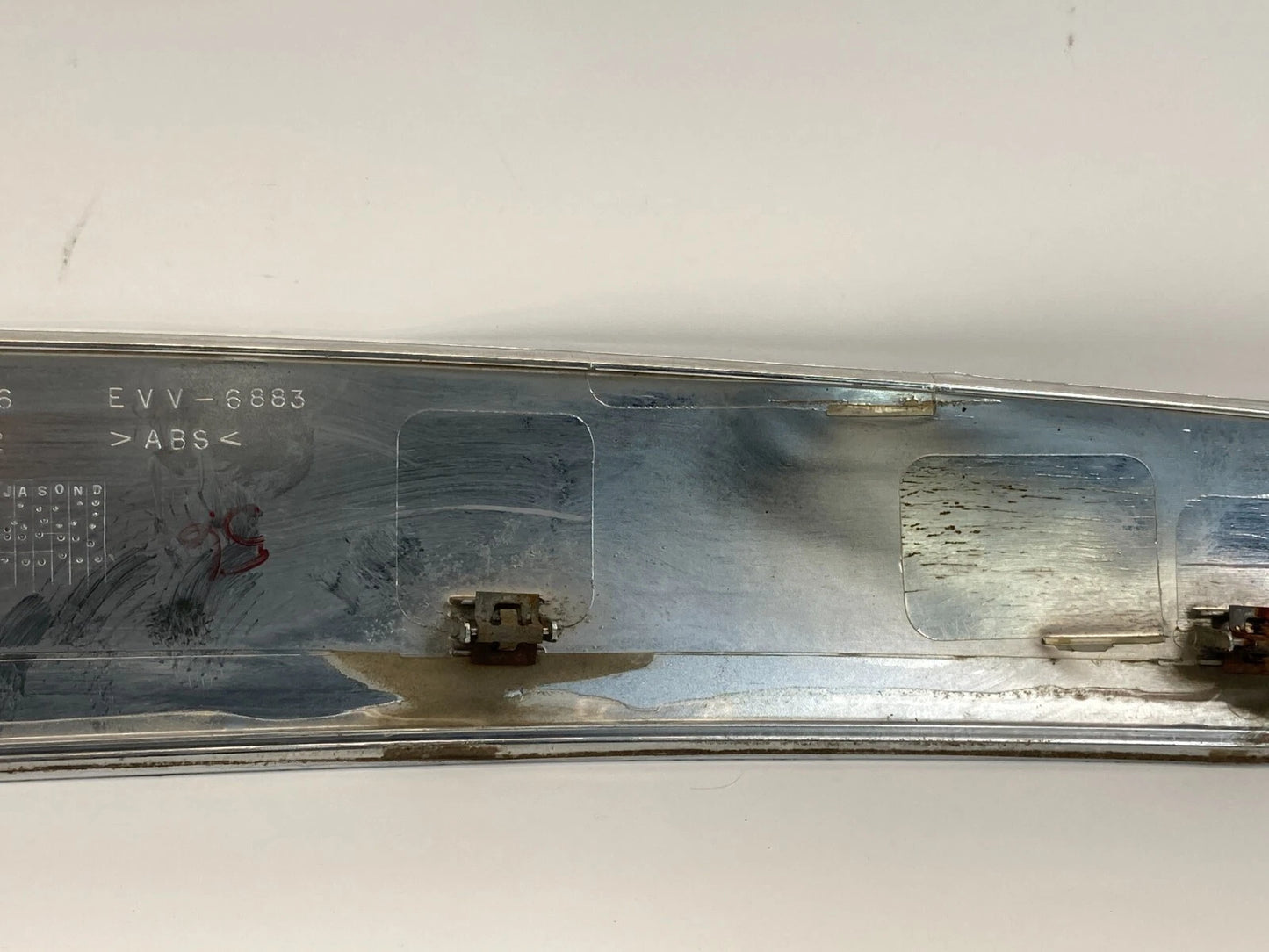 2007-2012 GMC ACADIA FRONT HOOD CHROME TRIM MOLDING GM-30364 OEM