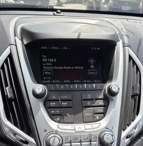 2010-2017 GMC TERRAIN EQUINOX DASH RADIO SCREEN INFORMATION DISPLAY 22807201 OEM