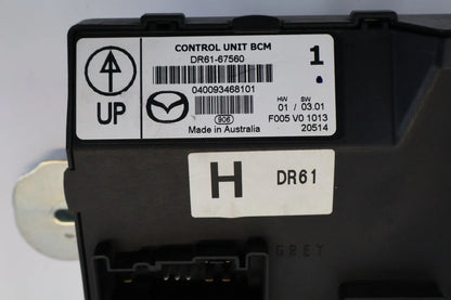 2011-2014 MAZDA 2 BODY CONTROL MODULE COMPUTER BCM BCU OEM DR61-67560