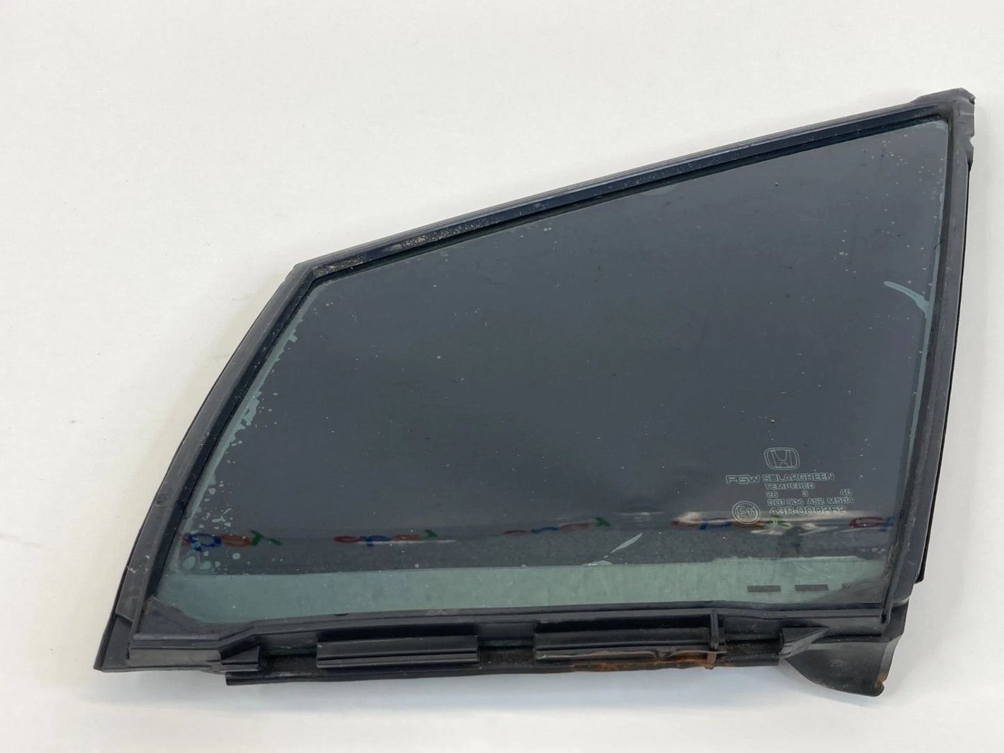 2013-2015 Honda Civic Front Left Driver Side Door Corner Window Glass 73375-TS6