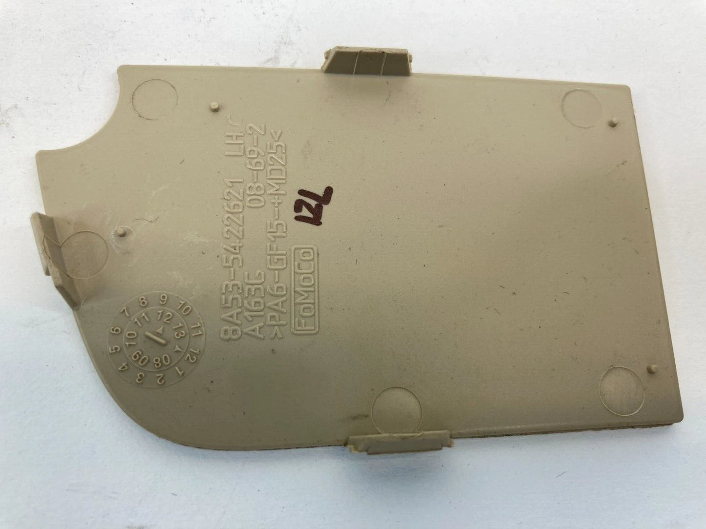 2011-2015 EXPLORER TAURUS REAR LEFT INNER DOOR HANDLE BEZEL CAP 8A535422621 OEM