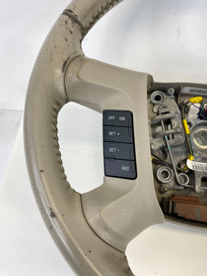 2009-2012 FORD ESCAPE STEERING WHEEL W/ PHONE AUDIO & CRUISE CONTROL SWITCH OEM