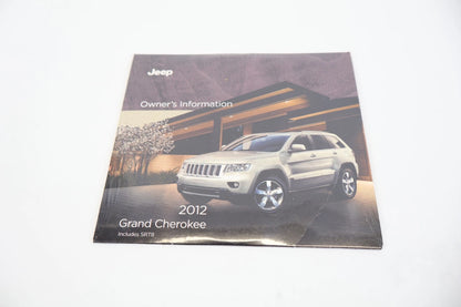 2012 12 JEEP GRAND CHEROKEE OWNER'S OWNERS MANUAL WARRANTY INFORMATION W/ CASE