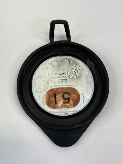 06-10 BMW 550I WINDSHIELD WIPER FLUID RESERVOIR TANK CAP COVER LID 7007880 OEM