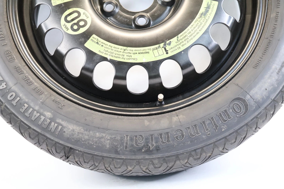 2014-2016 MERCEDES-BENZ E350 EMERGENCY SPARE TIRE COMPACT DONUT T155/70/R17 110M
