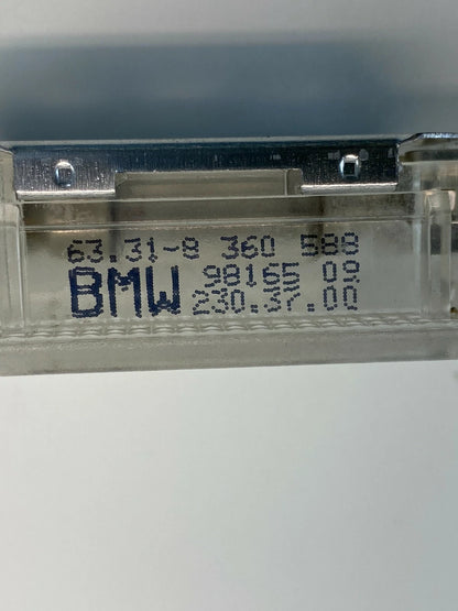98 BMW 740IL 04-07 BMW 530I 525I COURTESY LAMP GLOVE BOX LIGHT ASSY 63318360588