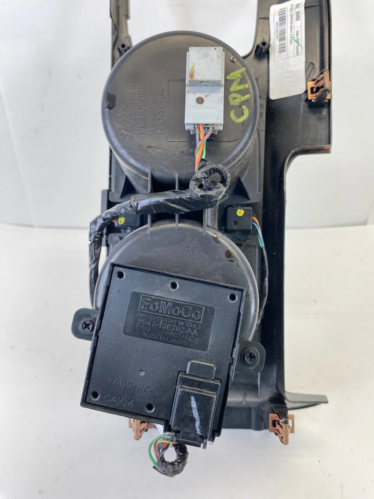 2010-2012 FORD FUSION SHIFTER BEZEL W/ CUP HOLDER TRIM OEM FACTORY 9N73-GC39PC