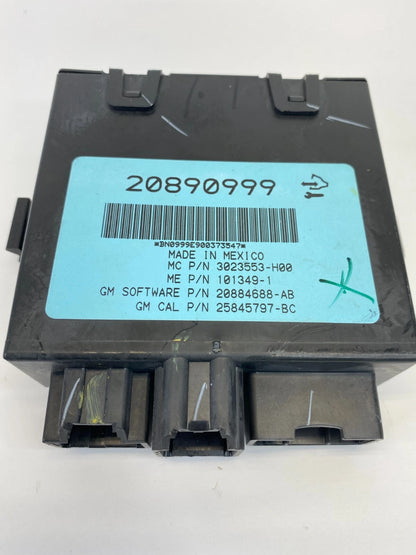 2009-2012 GMC ACADIA REAR POWER LIFTGATE TAILGATE CONTROL MODULE UNIT 20890999