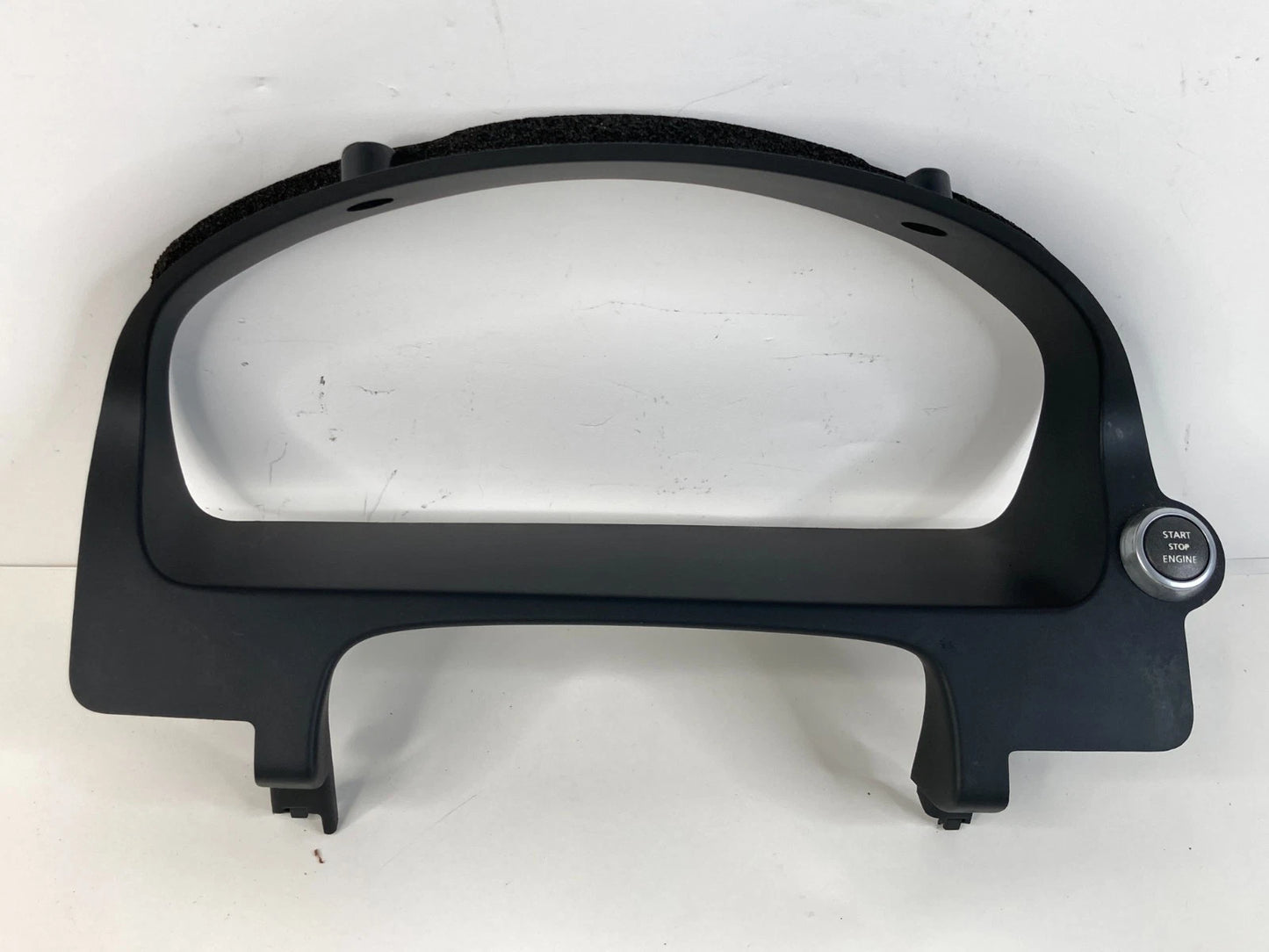 2008-2012 LAND ROVER LR2 DASH SPEEDOMETER CLUSTER BEZEL W/ ENGINE START SWITCH