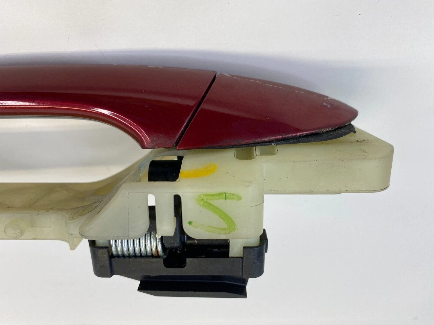 2011-2014 HYUNDAI SONATA REAR LEFT EXTERIOR DOOR HANDLE ASSEMBLY RED OEM