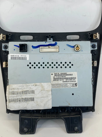 2011-2020 DODGE JOURNEY NAVIGATION TOUCH SCREEN DISPLAY MONITOR PANEL 05064993AI