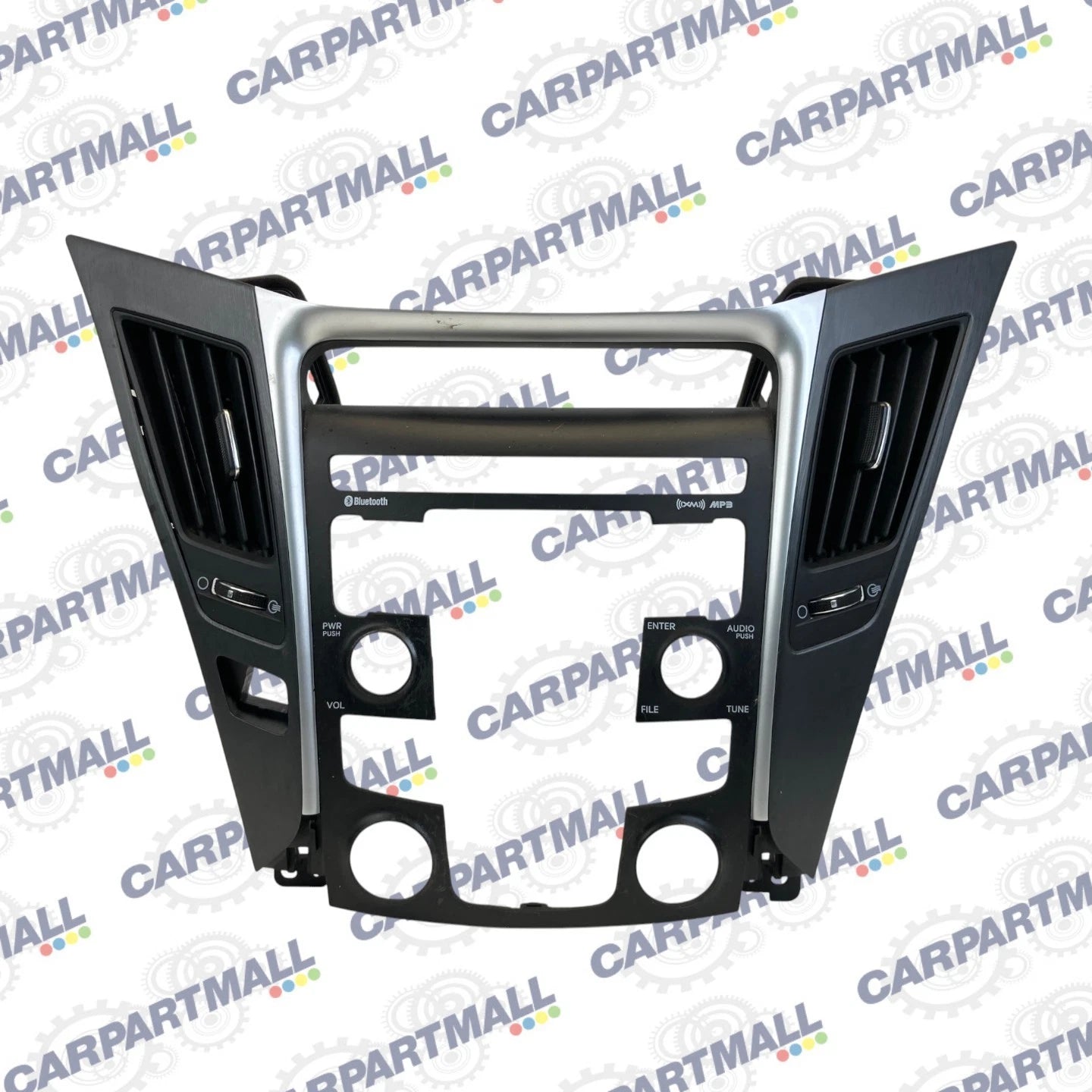 2011-2014 HYUNDAI SONATA DASH RADIO CLIMATE CONTROL BEZEL W/ AIR VENTS OEM