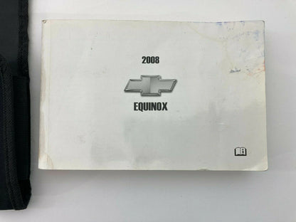 2008 08 CHEVROLET EQUINOX 3.4L V6 LS OWNERS MANUAL BOOKS W/ CASE OEM