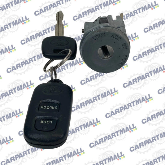 03 04 TOYOTA COROLLA 03-05 MATRIX IGNITION SWITCH LOCK CYLINDER W/ KEY OEM