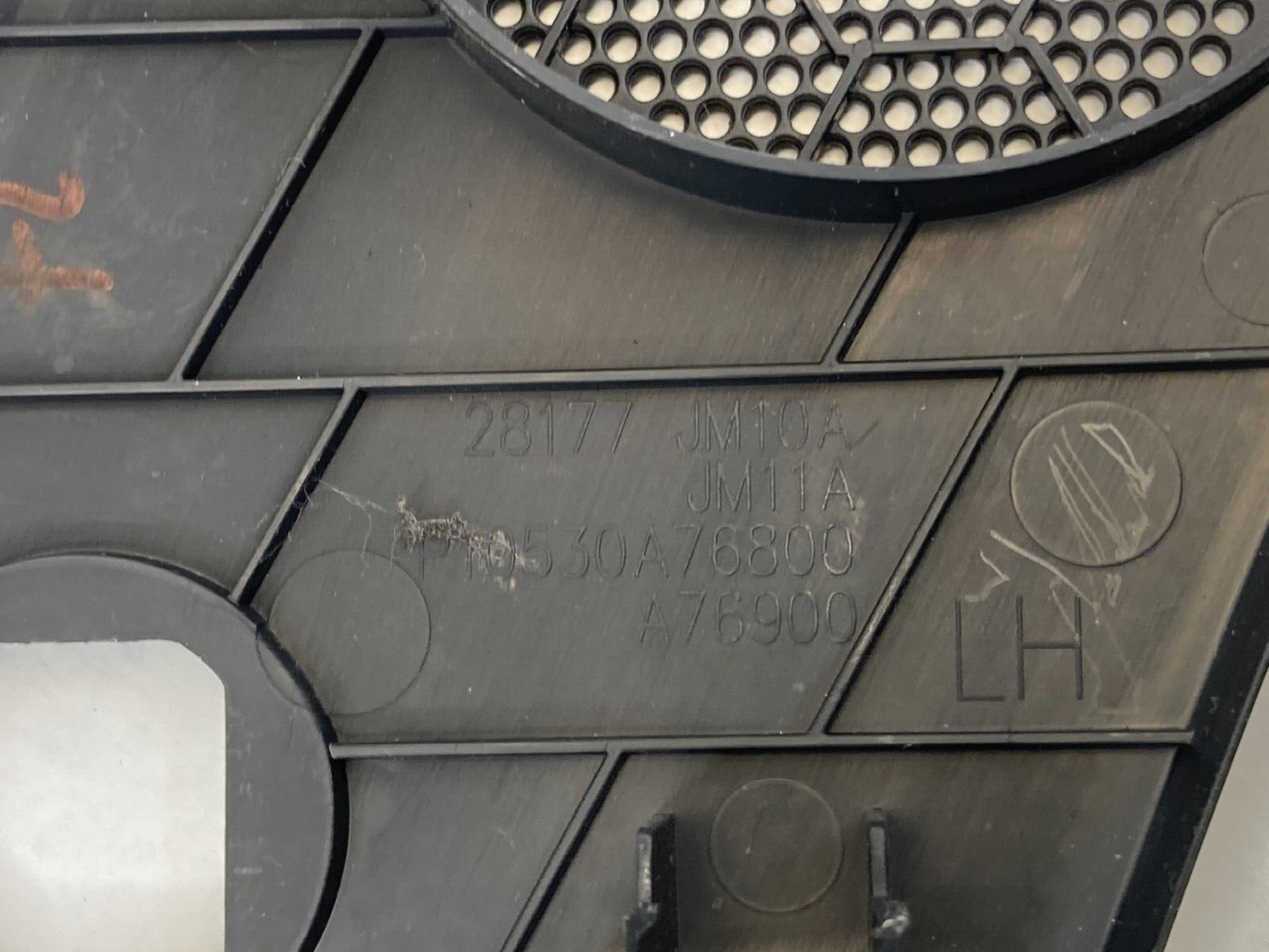 11-13 Nissan Rogue Front Right Passenger Side Speaker Grille Cover Trim OEM