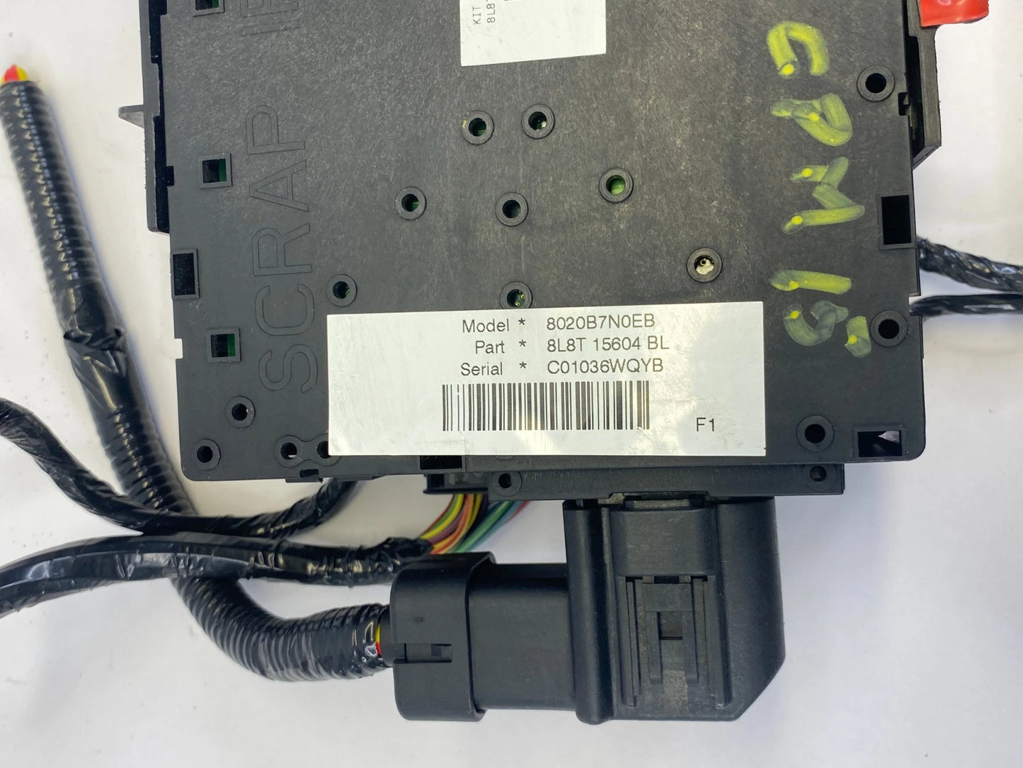 2008 2009 FORD ESCAPE MULTIFUNCTION INNER SMART FUSE BOX JUNCTION 8L8T-15604-BL