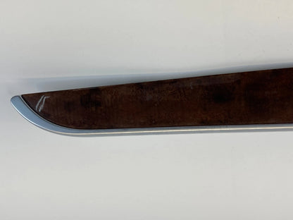 05-11 AUDI A6 QUATTRO FRONT LEFT DRIVER SIDE DOOR TRIM MOLDING WOOD 4F0-867-409