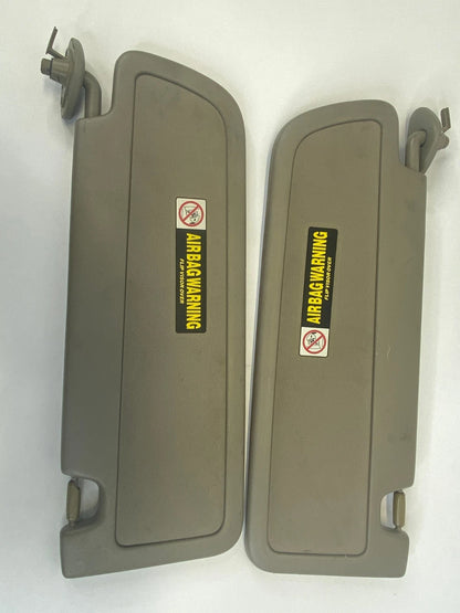 2006-2011 HONDA CIVIC SEDAN SUNVISOR SUN VISOR PAIR SET FRONT LEFT & RIGHT OEM