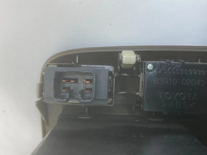1998-2002 TOYOTA COROLLA CENTER DASH A/C VENT BEZEL TRIM W CLOCK 55660-02010 OEM