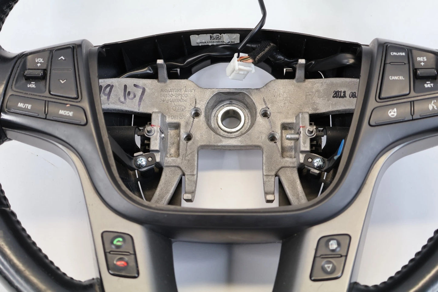 2014 2015 KIA SORENTO STEERING WHEEL W/ CRUISE & AUDIO CONTROL SWITCHES OEM