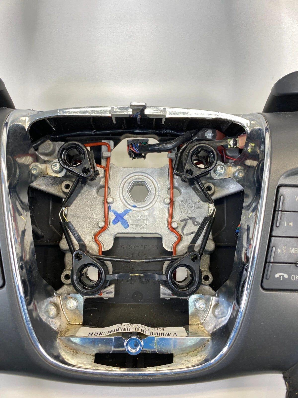 2012 FORD TAURUS STEERING WHEEL W/ CRUISE AUDIO STEREO CONTROLS PADDLE SHIFT OEM