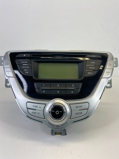 2011 2012 Hyundai Elantra AM/FM Radio Stereo CD Player Receiver 96170-3X150BLH