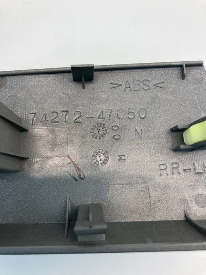04-09 TOYOTA PRIUS REAR LEFT DOOR WINDOW CONTROL SWITCH COVER OEM 74272-47051